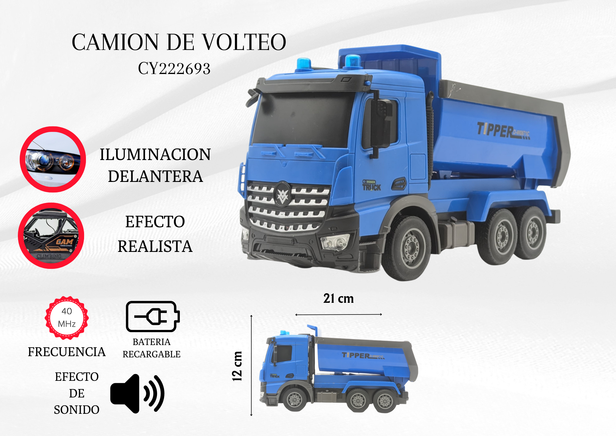 Camion de volteo